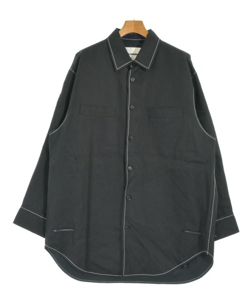 JIL SANDER(ジルサンダー)カジュアルシャツ 黒 サイズ:48(L位)/2200682650038