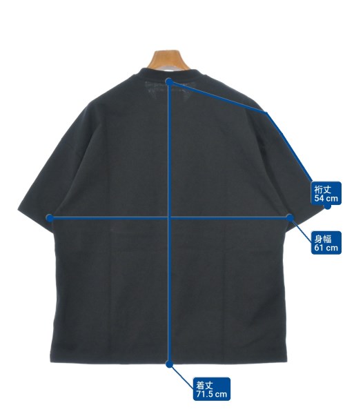 JIL SANDER（ジルサンダー）Tシャツ・カットソー 黒 サイズ:M メンズ/2200682688017