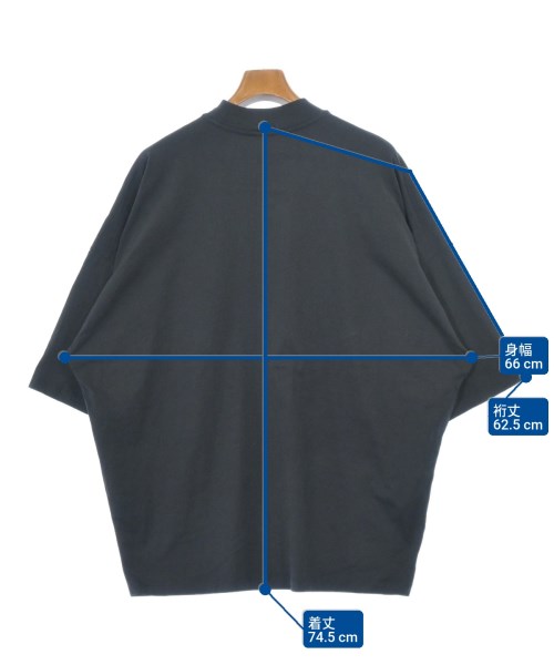 JIL SANDER（ジルサンダー）Tシャツ・カットソー 黒 サイズ:L メンズ/2200682688024