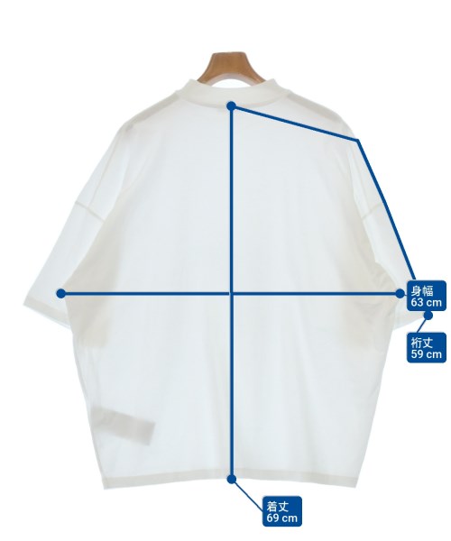 JIL SANDER（ジルサンダー）Tシャツ・カットソー 白 サイズ:M メンズ/2200682688031