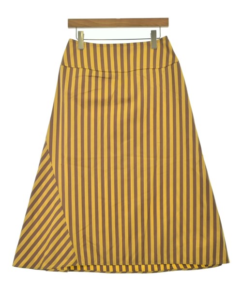 JIL SANDER(ジルサンダー)ロング・マキシ丈スカート 黄 サイズ:38(S位)/2200683413021