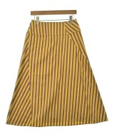 JIL SANDER（ジルサンダー）ロング・マキシ丈スカート 黄 サイズ:38(S位) レディース/2200683413021
