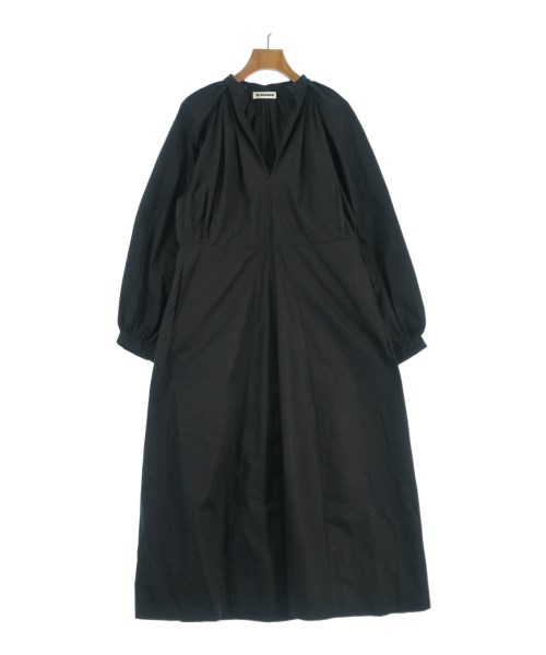 JIL SANDER(ジルサンダー)シャツワンピース 黒 サイズ:34(XXS位)/2200679513018