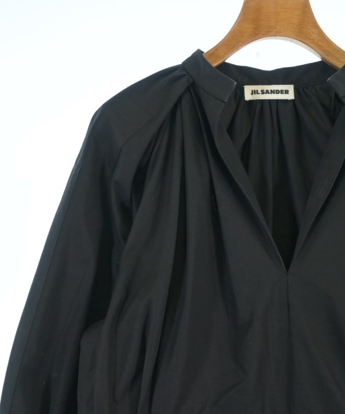 JIL SANDER（ジルサンダー）シャツワンピース 黒 サイズ:34(XXS位) レディース/2200679513018