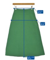 JIL SANDER（ジルサンダー）ロング・マキシ丈スカート 緑 サイズ:34(XXS位) レディース/2200683722055