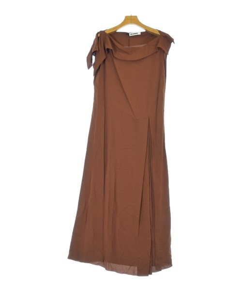 JIL SANDER(ジルサンダー)ワンピース 茶 サイズ:36(XS位)/2200684643045