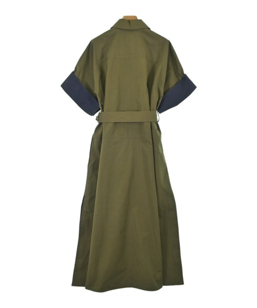 JIL SANDER（ジルサンダー）シャツワンピース カーキ サイズ:36(XS位) レディース/2200684750149