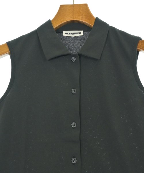JIL SANDER（ジルサンダー）ポロシャツ 黒 サイズ:S レディース/2200685651018