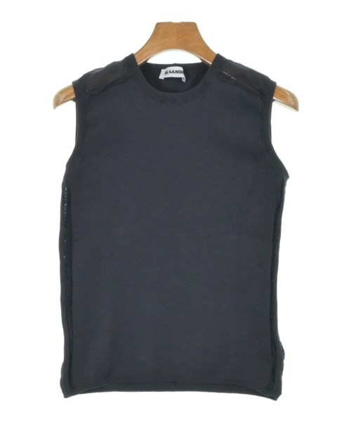 JIL SANDER(ジルサンダー)ベスト 紺 サイズ:34(XXS位)/2200685651025