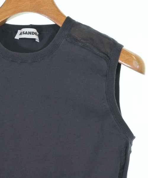 JIL SANDER（ジルサンダー）ベスト 紺 サイズ:34(XXS位) レディース/2200685651025