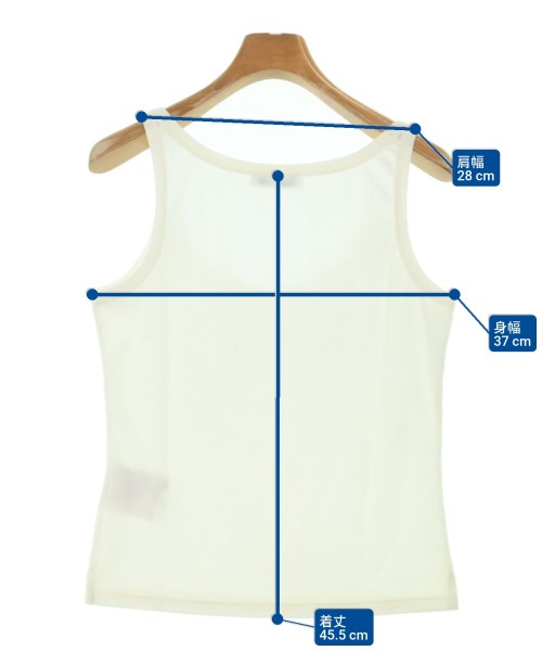JIL SANDER（ジルサンダー）タンクトップ 白 サイズ:S レディース/2200685651063