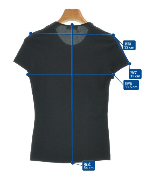JIL SANDER（ジルサンダー）Tシャツ・カットソー 黒 サイズ:S レディース/2200685651070