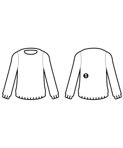 JIL SANDER（ジルサンダー）ニット・セーター 白 サイズ:34(XXS位) レディース/2200685651094
