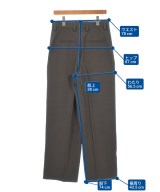 JIL SANDER（ジルサンダー）スラックス 茶 サイズ:44(S位) メンズ/2200686138044