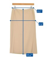 JIL SANDER（ジルサンダー）ロング・マキシ丈スカート ベージュ サイズ:34(XXS位) レディース/2200687137015
