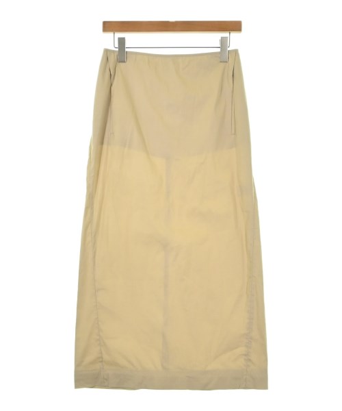 JIL SANDER(ジルサンダー)ロング・マキシ丈スカート ベージュ サイズ:34(M位)/2200687452026