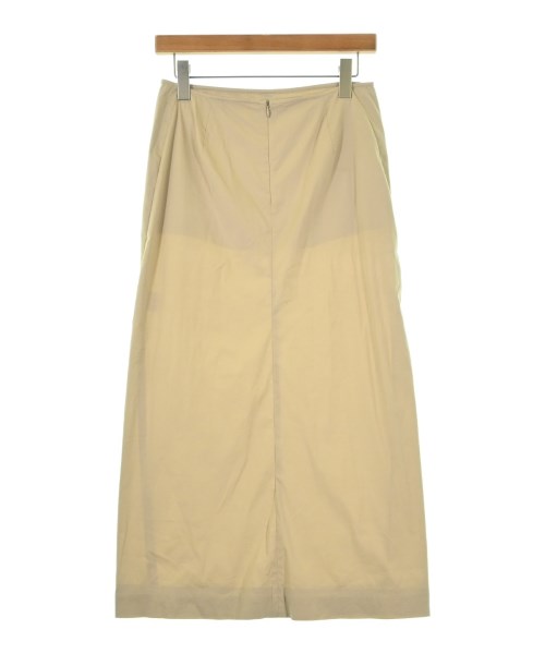 JIL SANDER（ジルサンダー）ロング・マキシ丈スカート ベージュ サイズ:34(M位) レディース/2200687452026