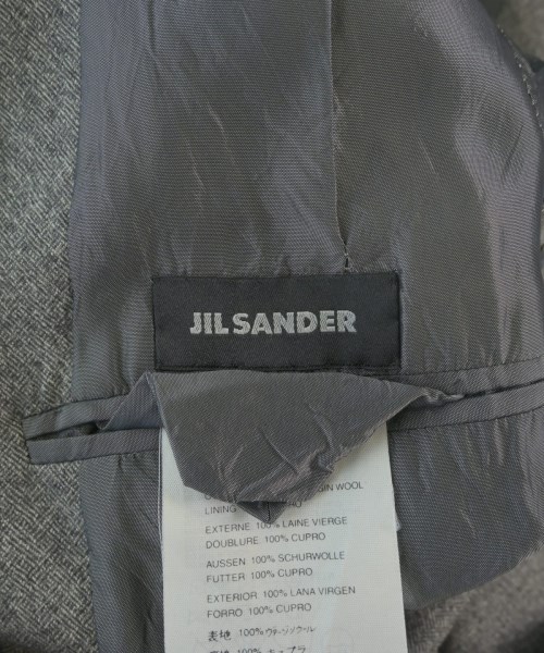 JIL SANDER（ジルサンダー）テーラードジャケット グレー サイズ:50(XL位) メンズ/2200687900022
