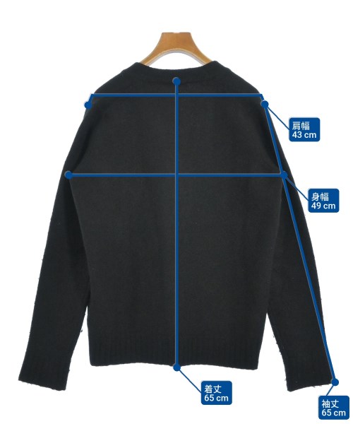 JIL SANDER（ジルサンダー）カーディガン 黒 サイズ:34(XS位) レディース/2200686632023