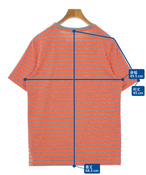 JIL SANDER（ジルサンダー）Tシャツ・カットソー グレー サイズ:M メンズ/2200690109047