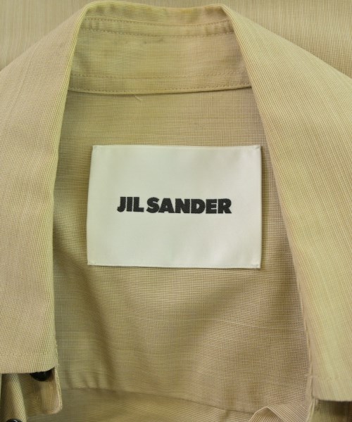 JIL SANDER（ジルサンダー）カジュアルシャツ ベージュ サイズ:38(S位) メンズ/2200690341010