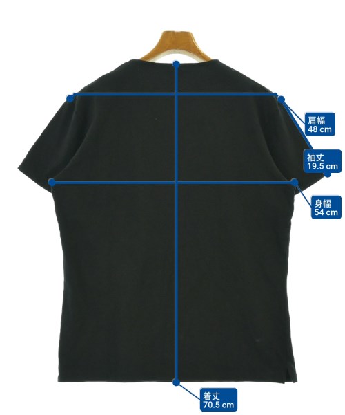 JIL SANDER（ジルサンダー）Tシャツ・カットソー 黒 サイズ:L メンズ/2200686572046
