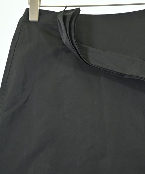JIL SANDER（ジルサンダー）ひざ丈スカート 黒 サイズ:32(XXS位) レディース/2200691316031