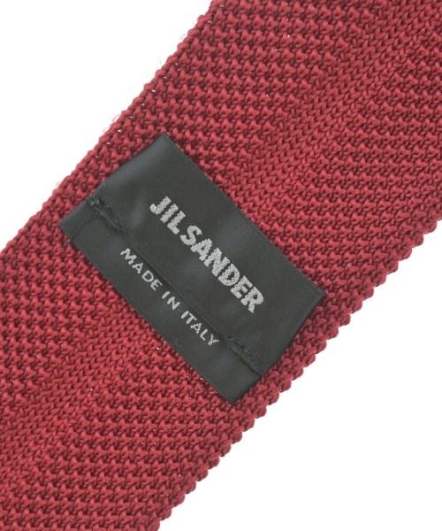 JIL SANDER（ジルサンダー）ネクタイ 赤 サイズ:- メンズ/2200691339337