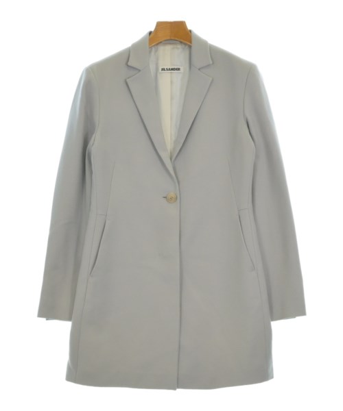 JIL SANDER(ジルサンダー)チェスターコート グレー サイズ:34(XXS位)/2200691070070