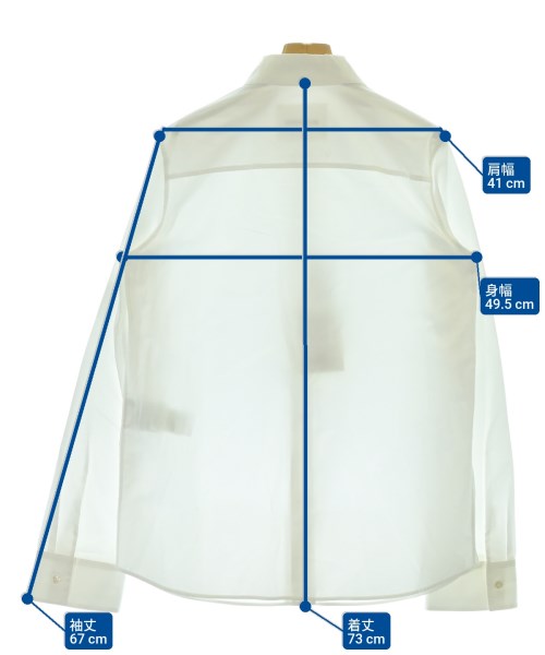 JIL SANDER（ジルサンダー）ブラウス 白 サイズ:36(XS位) レディース/2200691620749
