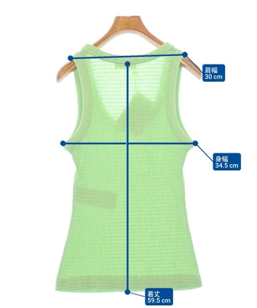 JIL SANDER（ジルサンダー）ノースリーブ 緑 サイズ:36(XS位) レディース/2200691968025
