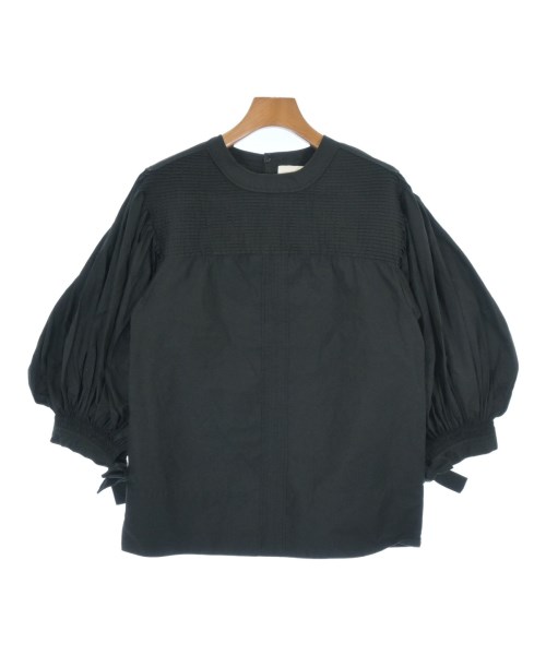 JIL SANDER(ジルサンダー)ブラウス 黒 サイズ:34(XXS位)/2200692127032