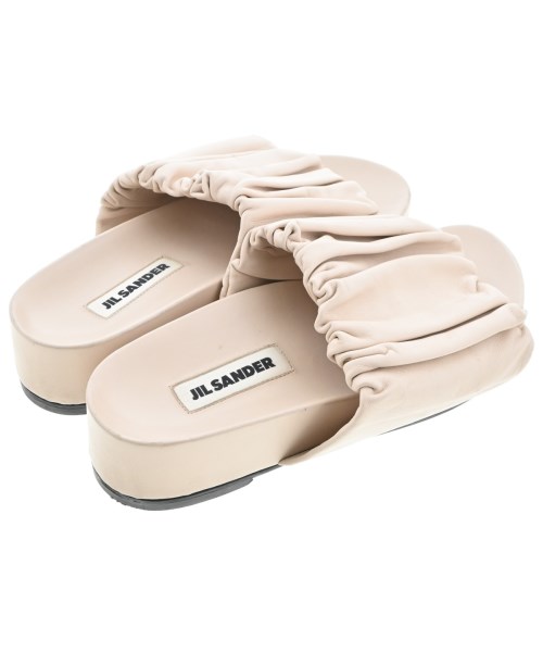 JIL SANDER（ジルサンダー）サンダル ベージュ サイズ:EU38(24.5cm位) レディース/2200692141038