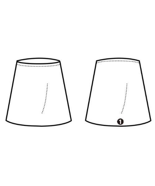 JIL SANDER（ジルサンダー）ひざ丈スカート 白 サイズ:36(XS位) レディース/2200693143093