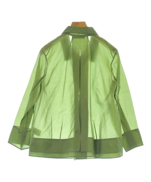 DONNA KARAN（ダナキャラン）カジュアルシャツ 緑 サイズ:36(XS位) レディース/2200642089243
