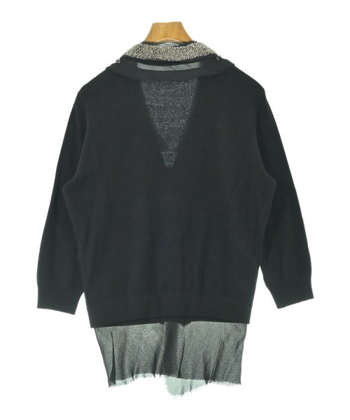 DONNA KARAN（ダナキャラン）カーディガン 黒 サイズ:L レディース/2200692045558