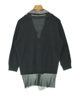 DONNA KARAN（ダナキャラン）カーディガン 黒 サイズ:L レディース/2200692045558