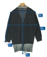 DONNA KARAN（ダナキャラン）カーディガン 黒 サイズ:L レディース/2200692045558