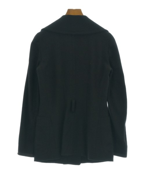 DONNA KARAN（ダナキャラン）ピーコート 黒 サイズ:38(S位) レディース/2200704160095