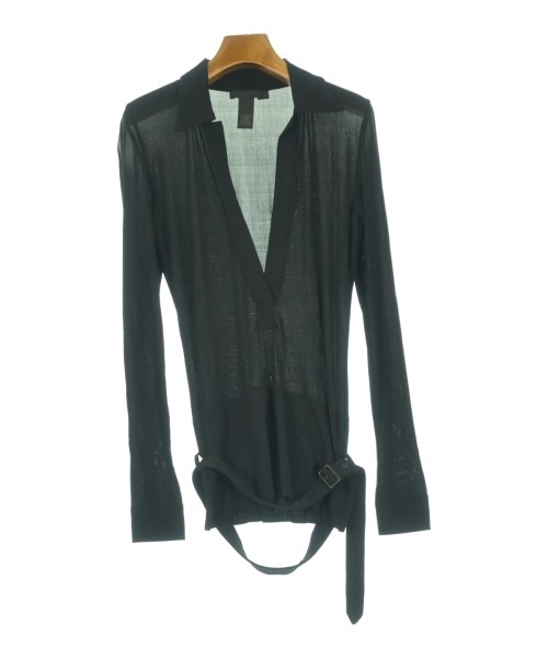 DONNA KARAN(ダナキャラン)カジュアルシャツ 黒 サイズ:S/2200669123142