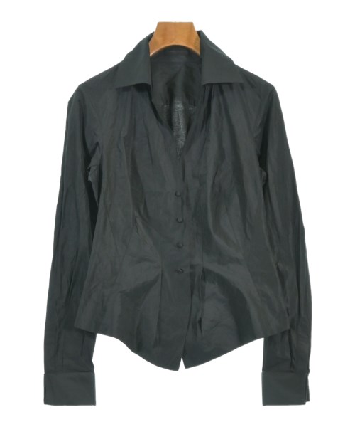 DONNA KARAN(ダナキャラン)カジュアルシャツ 黒 サイズ:4(XL位)/2200671706050