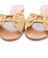 DONNA KARAN（ダナキャラン）サンダル ベージュ サイズ:UK6 1/2(25cm位) レディース/2200716083047