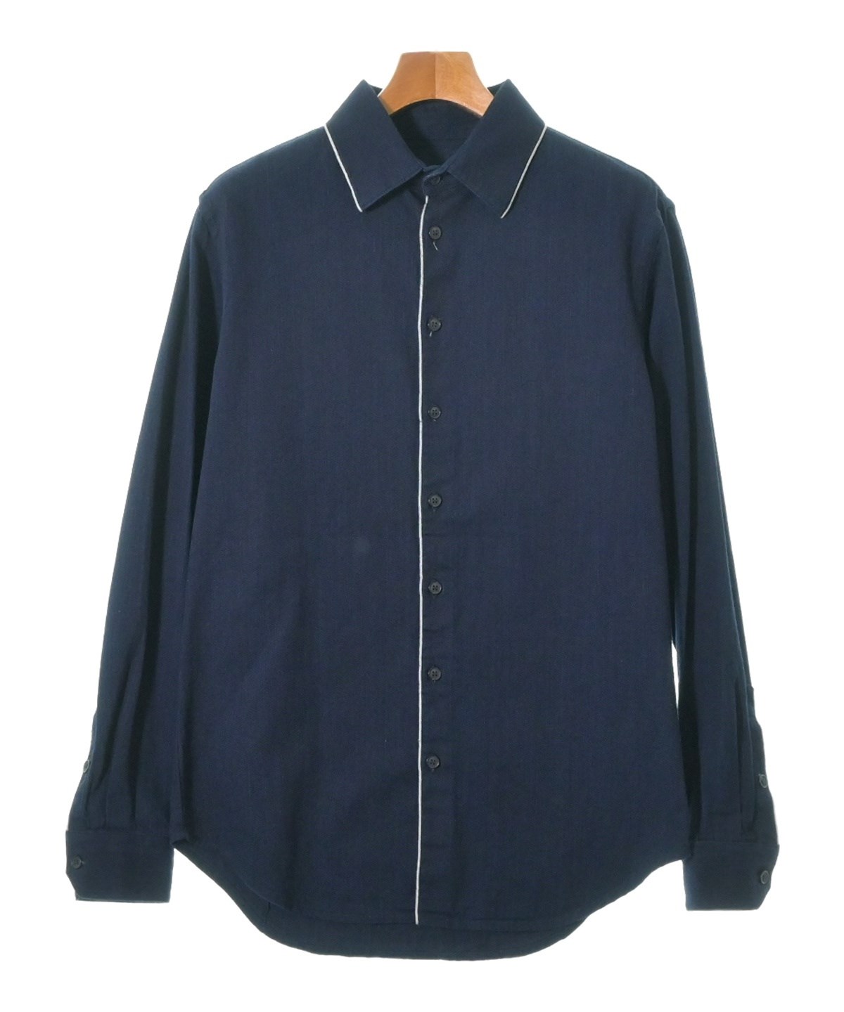 GIORGIO ARMANI（ジョルジオアルマーニ）カジュアルシャツ 紺 サイズ
