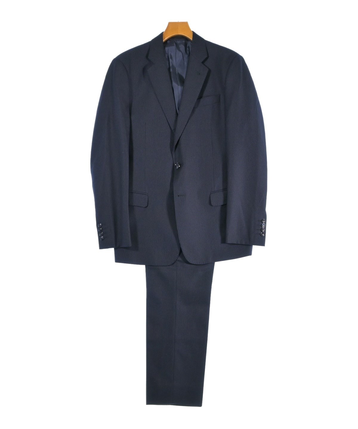 美品　ジョルジオアルマーニ　紺ブレ　セットアップ　ネイビー　紺色　高級　イタリア 美品 ジョルジオアルマーニ 紺ブレ セットアップ ネイビー 紺色 高級