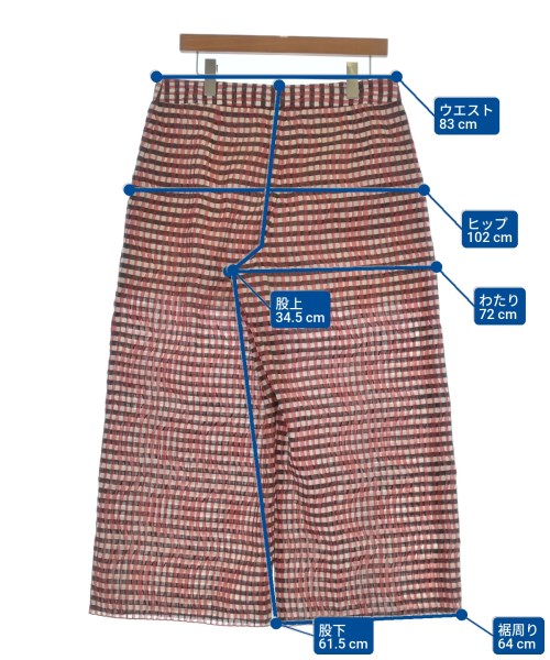 GIORGIO ARMANI（ジョルジオアルマーニ）その他 赤 サイズ:46(XL位) レディース/2200634756023