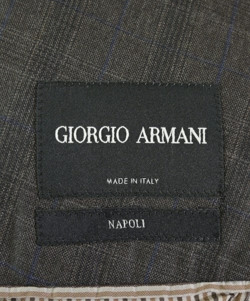 GIORGIO ARMANI（ジョルジオアルマーニ）テーラードジャケット 茶 サイズ:50(XL位) メンズ/2200636202047