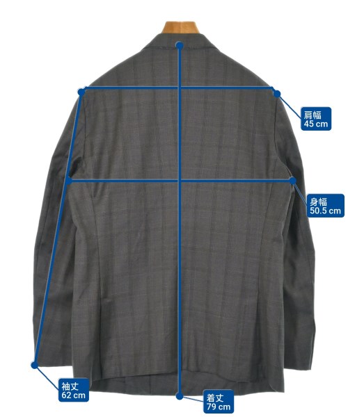 GIORGIO ARMANI（ジョルジオアルマーニ）テーラードジャケット 茶 サイズ:50(XL位) メンズ/2200636202047