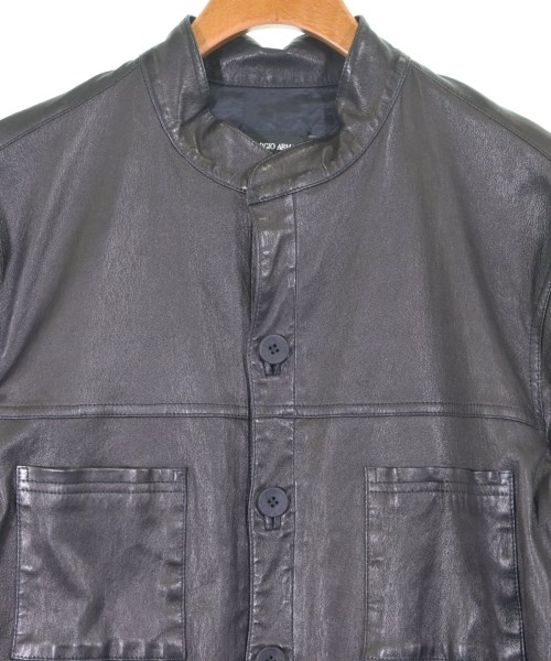 GIORGIO ARMANI（ジョルジオアルマーニ）カジュアルシャツ 黒 サイズ:50(XL位) メンズ/2200637090032