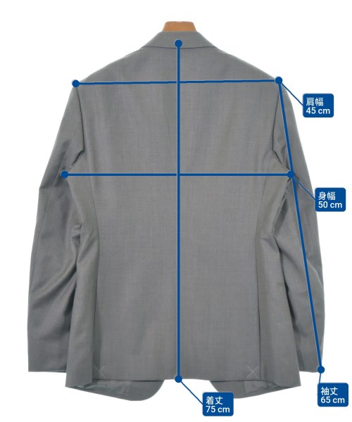 GIORGIO ARMANI（ジョルジオアルマーニ）その他 グレー サイズ:48(L位) メンズ/2200639313030