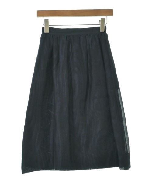 GIORGIO ARMANI（ジョルジオアルマーニ）ひざ丈スカート 紺 サイズ:38(S位) レディース/2200639542058